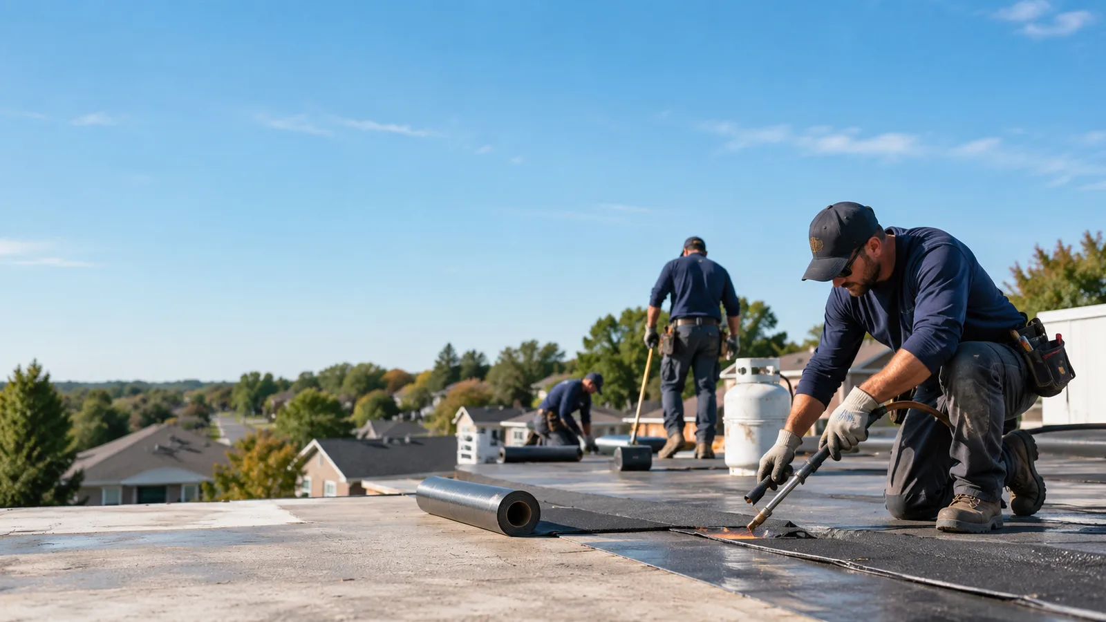 Flat Roof Leak Repair providers in Bardolph, IL